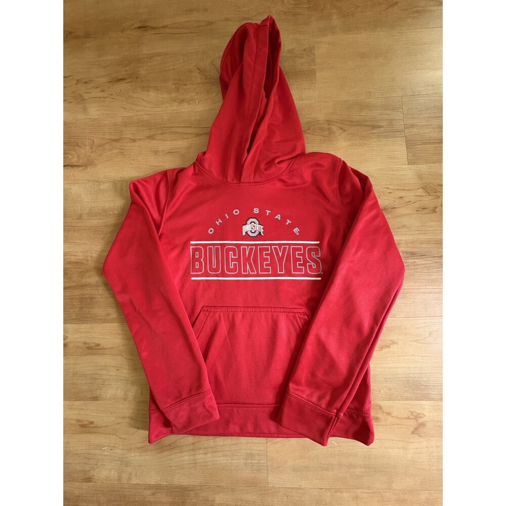 Gen2 Ohio State Buckeyes Youth Red Pullover Hoodie Sweatshirt Medium 10/12